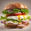 BRUTO EGG SALADA + FRITAS PEQUENA DE 44,00 POR APENAS 30,90