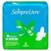ABSORVENTE SEMPRE LIVRE C/ABAS 8 UNIDADES