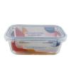 POTE RETANGULAR HERMÉTICO BOROSSILICATO 600ML