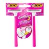 APARELHO DE BARBEAR BIC COMFORT ROSA 2 LAMINAS