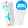 COPO DESCARTAVEL COPOBOM COM 100 UN 200ML
