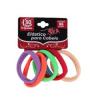 ELASTICO COLORIDO PARA CABELO SQ 6 UNIDADES