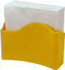 PORTA GUARDANAPO ONDA AMARELO 1UN BONO PLASTICO