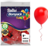 BALÃO N9 VERMELHO C/30UN BOMPACK