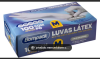 LUVA LATEX M C/PÓ C/100UN BOMPACK