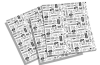 PAPEL ACOPLADO METALIZADO 40X40 C/200FLS