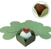 FORMAS P DOCE 4 PETALAS VERDE OLIVA P 50UN