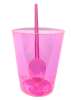 COPO BRIGADEIRO 50ML ROSA C/500 - PLAZA