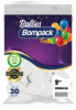 BALÃO N9 BRANCO C/30UN BOMPACK