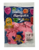 BALÃO N7 ROSA BABY C/30UN BOMPACK