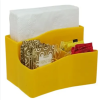 PORTA GUARDANAPO MULTI AMARELO 1UN BONO PLASTICO