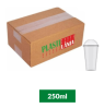 COPO C/ TAMPA BOLHA 250ML C/320UN PLASTILANIA