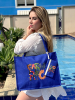 Bolsa praia Farm Rio com porta moeda   