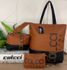 Bolsa kit Colcci  bicolor 3PÇS