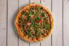 PIZZA DE ESCAROLA COM BACON