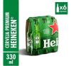 HEINEKEN LONG NECK 330ML C/6 CX