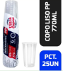PACOTE DE COPO 700ML 25unds
