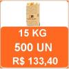 15  KG SACO DE PAPEL KRAFT IMPRESSO