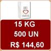 15 KG SACO DE PAPEL BRANCO IMPRESSO