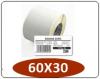 ETIQUETA TÉRMICA 60X30 