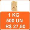 1 KG SACO DE PAPEL KRAFT IMPRESSO