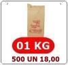 01 KG SACO PAPEL MIX PACOTE COM 500