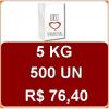 5 KG SACO DE PAPEL BRANCO IMPRESSO