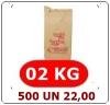 02 KG SACO PAPEL MIX 500 G LISO