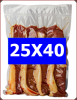 SACO A VACUO = 25X40X 0,12 = 