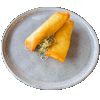 HARUMAKI DOCE DE LEITE E QUEIJO