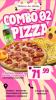 COMBO 02 PIZZA + COCA-COLA 1LT