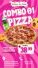 COMBO 01 PIZZA + COCA-COLA 1LT