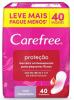 ABSORVENTE PROTETOR DIARIO CAREFREE PROTECAO L80P60
