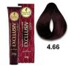 TINTURA HASKELL EXCLLUSIV COLOR CASTANHO MEDIO VERMELHO 4.66