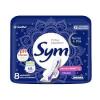 ABSORVENTE SYM SUAVE NOITE DIA COM ABA COM 8UNIDADES