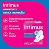 ABSORVENTE INTIMUS TRIPLA PROTEÇÃO SECA COM ABAS 8UNIDADE