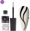 ESMALTE EM GEL SPIDER REAL LOVE PRETO 10