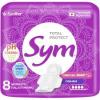 ABSORVENTE SYM SUAVE COM ABA COM 8UNIDADES