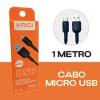CABO CARREGADOR TIPO MICRO KD28M