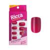 UNHAS POSTIÇA RICCA ROSA QUADRADO CURTO COD 1989