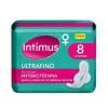 ABSORVENTE HIG INTIMUS ANTIBAC ULTRAF COM ABAS 8UNIDADE