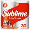 PAPEL HIGIÊNICO SUBLIME 