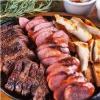 CHURRASCO MISTO COMPLETO MOLHO E FAROFA