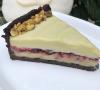 TORTA DE PISTACHE C/ GELEIA DE FRUTAS VERMELHA