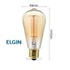 LAMP. FILAMEN. 40W X 220V 2000K ELGIN