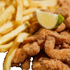 FILÉ DE TILÁPIA COM FRITAS