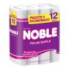 PAPEL HIGIENICO NOBLE SUBLIME FOLHA DUPLA C/12