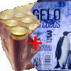 Cerveja Brahma Super Latão 550ml 12 und + Pacote Gelo 3kg 