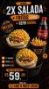 COMBO 2 XIS SALADAS+FRITAS 200MG+REFRI 600ML