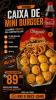 COMBO CAIXA DE MINI BURGUER + REFRI 2 LITROS